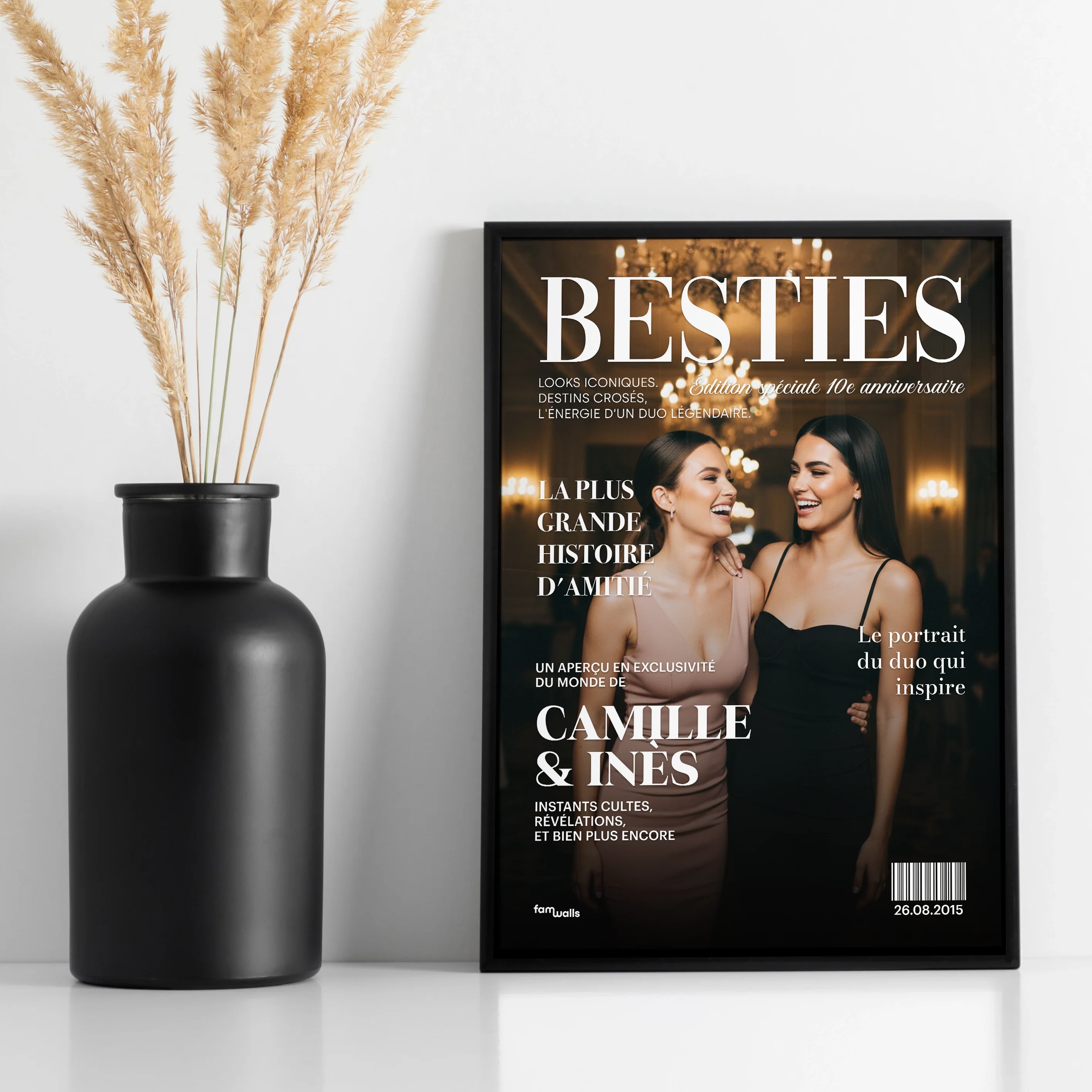Poster Personnalisé « Besties » Style Magazine - Image 15