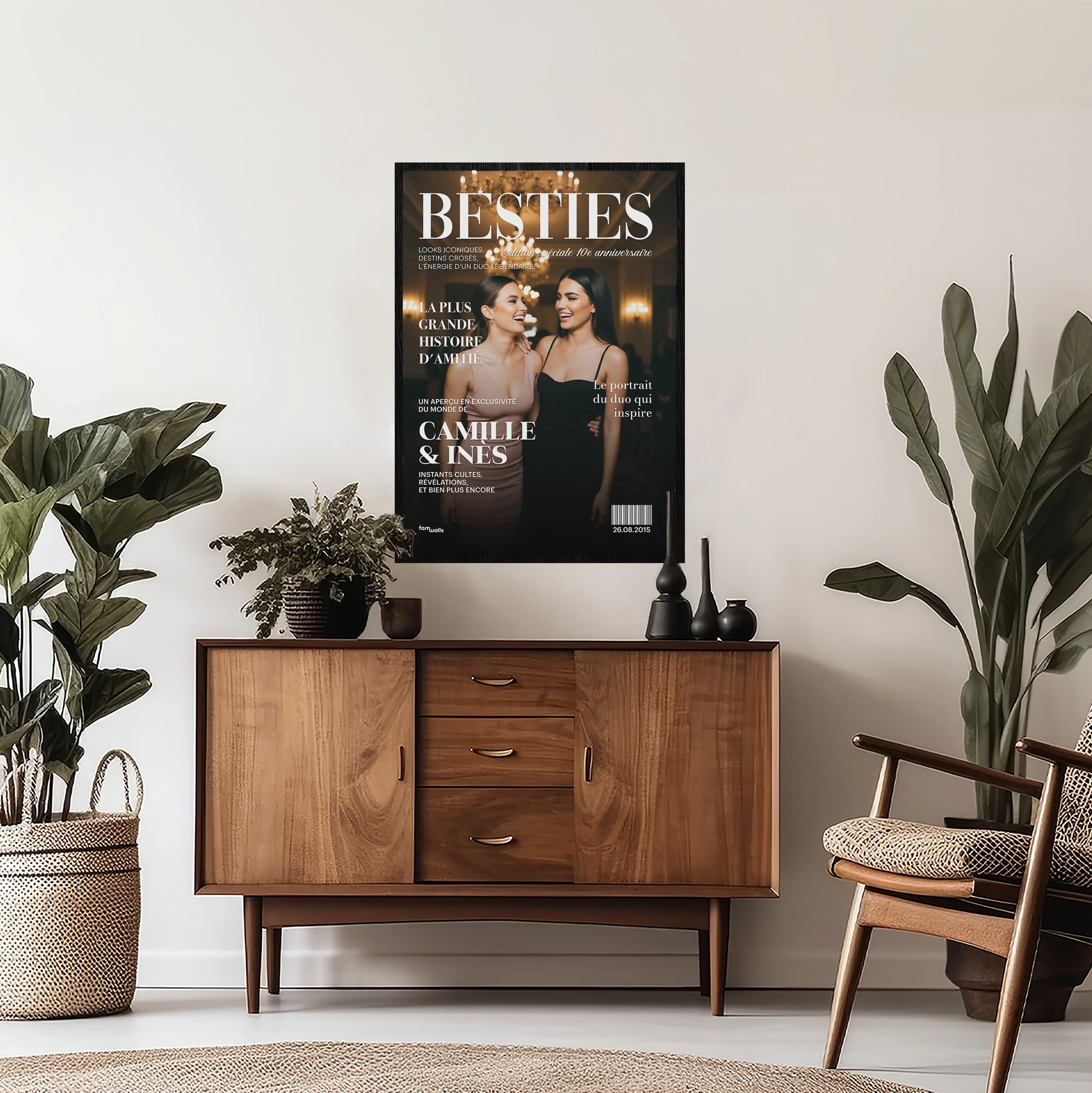 Poster Personnalisé « Besties » Style Magazine - Image 18