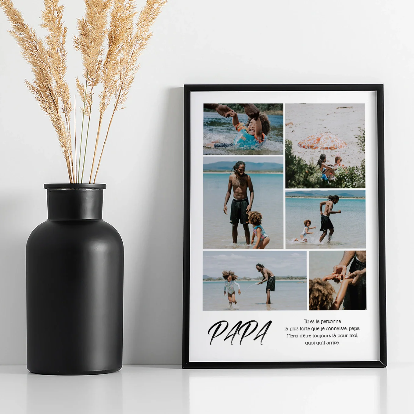 Affiche personnalisée « Collage photo papa » - Image 18