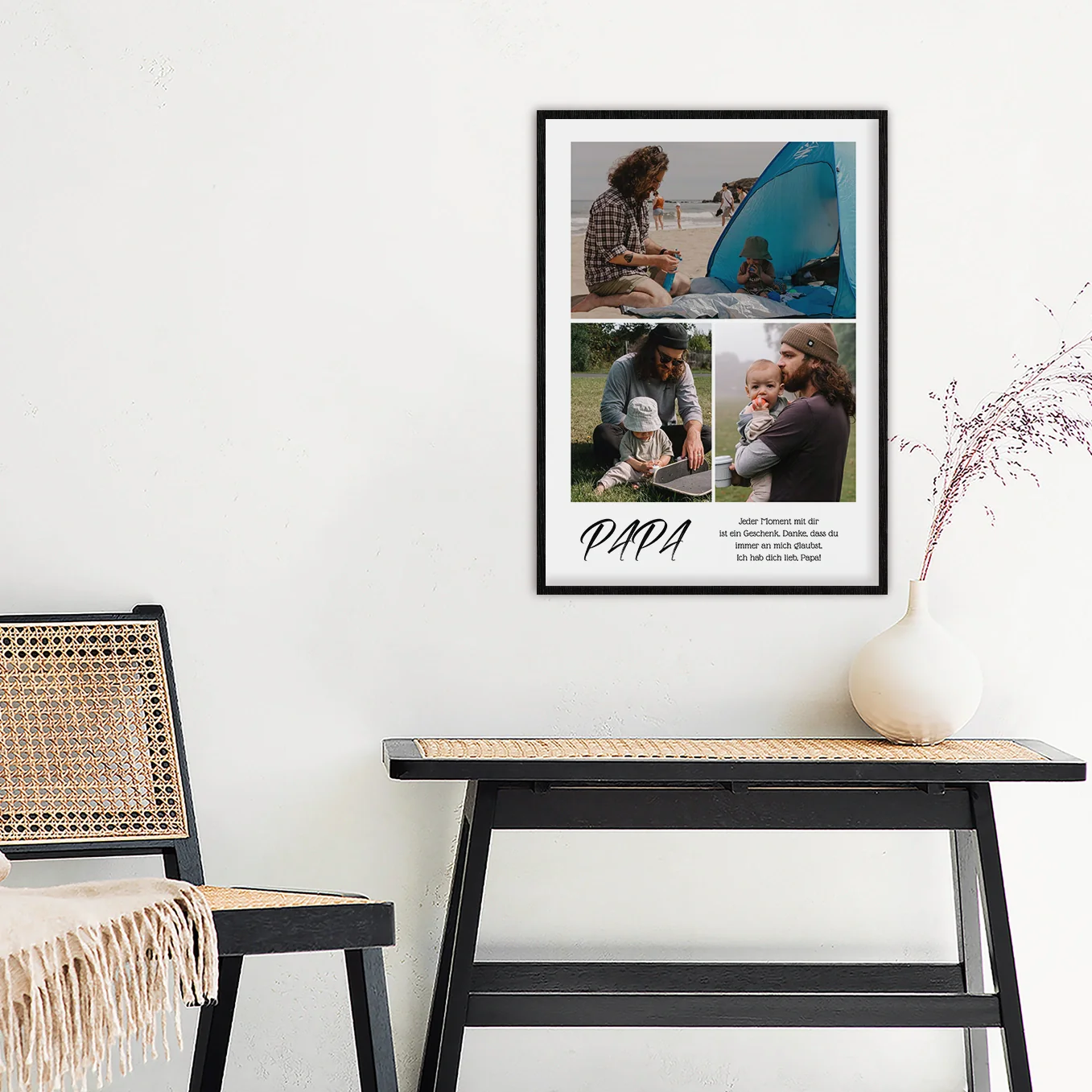 Affiche personnalisée « Collage photo papa » - Image 2