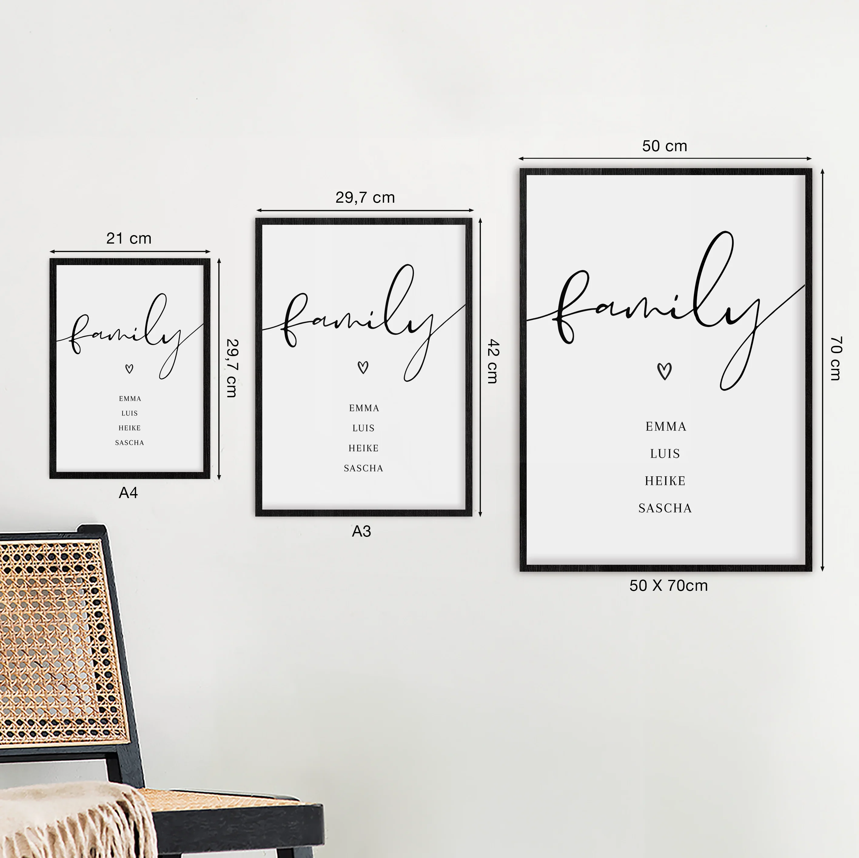 Affiche personnalisée « Famille » - Image 5