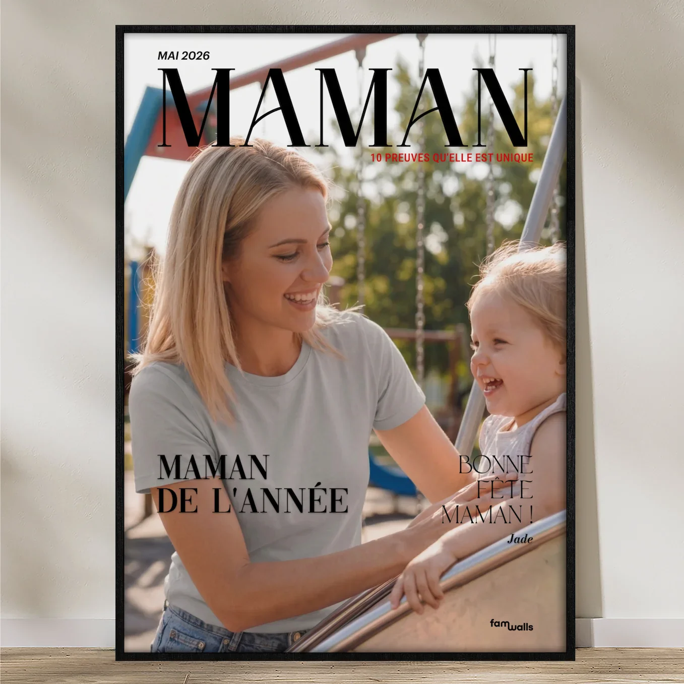 Affiche Personnalisée Magazine "Meilleure Maman" - Image 10