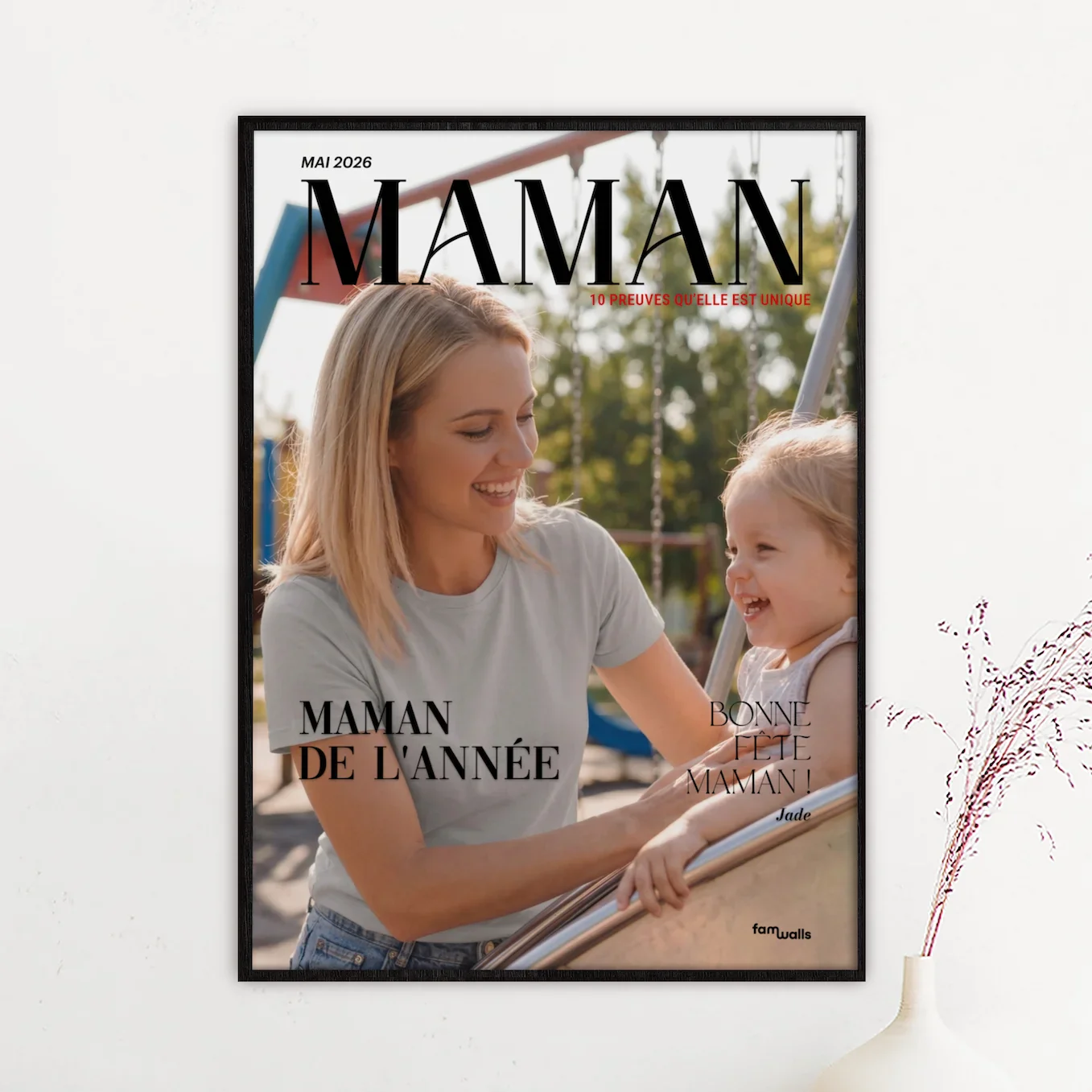 Affiche Personnalisée Magazine "Meilleure Maman" - Image 18