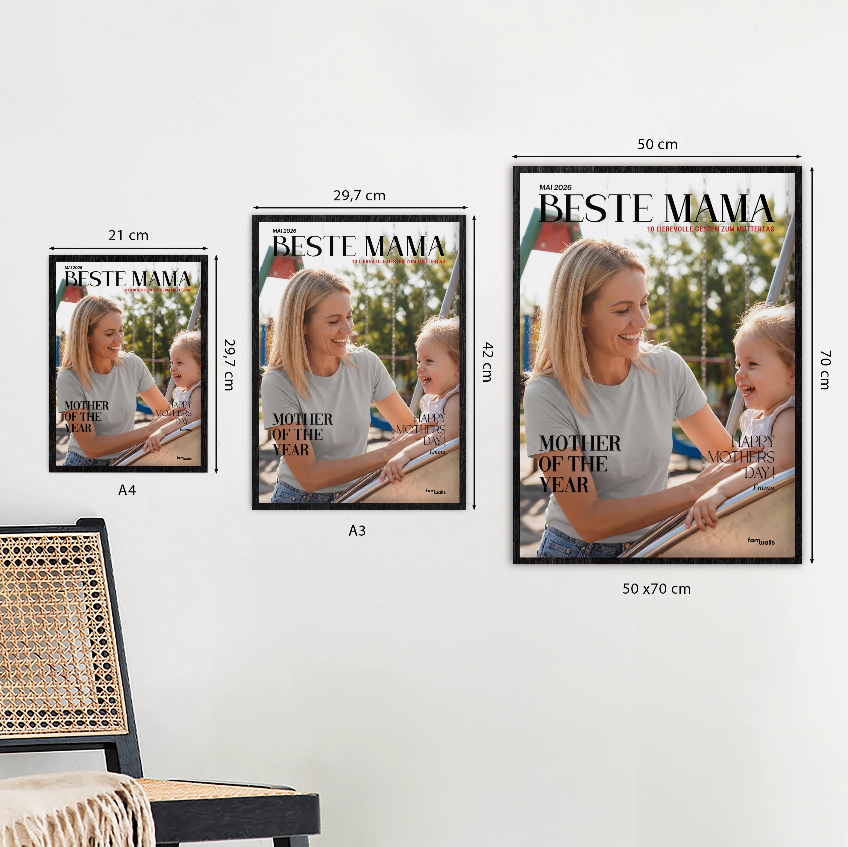 Affiche Personnalisée Magazine "Meilleure Maman" - Image 7