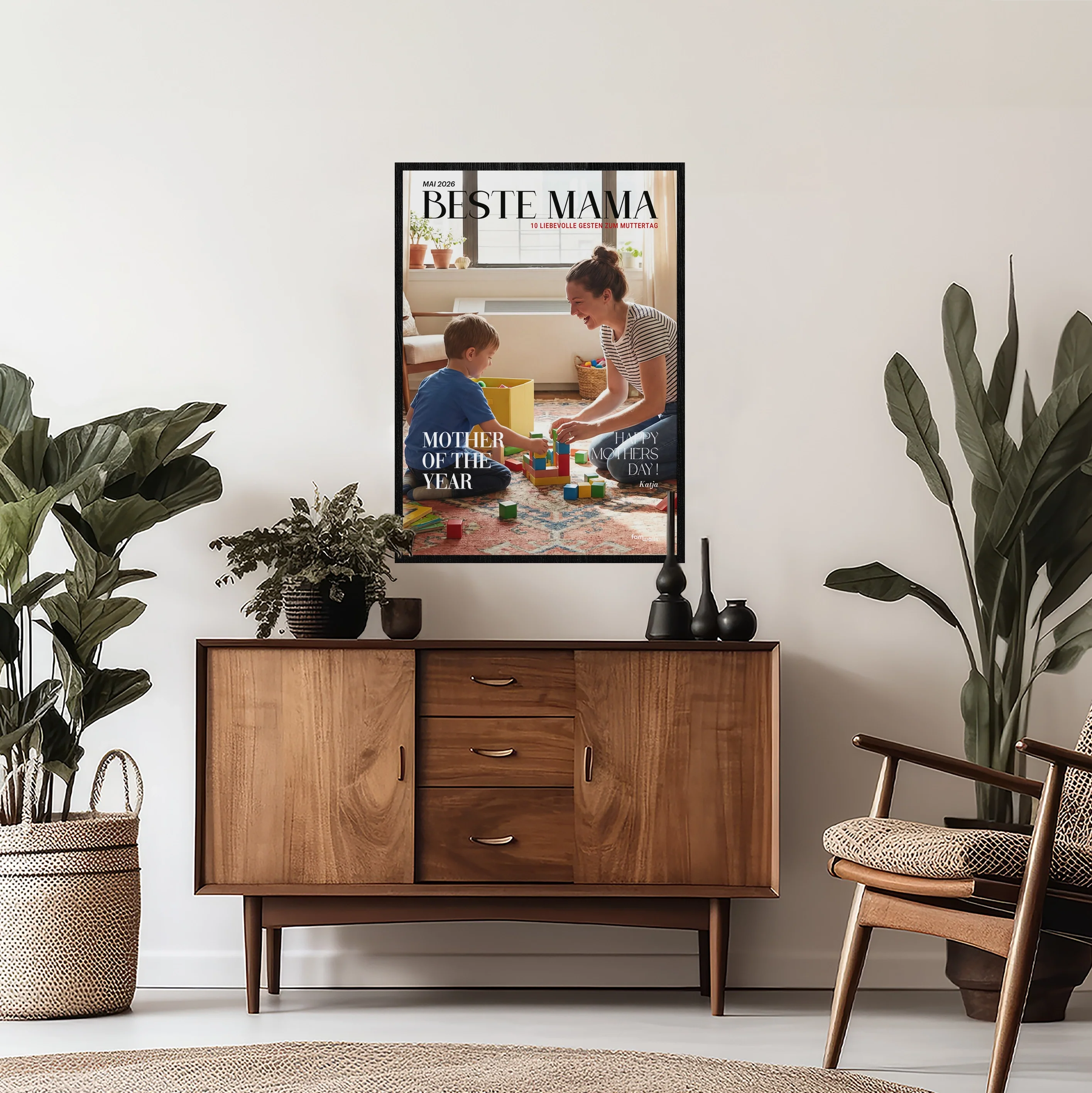 Affiche Personnalisée Magazine "Meilleure Maman" - Image 8