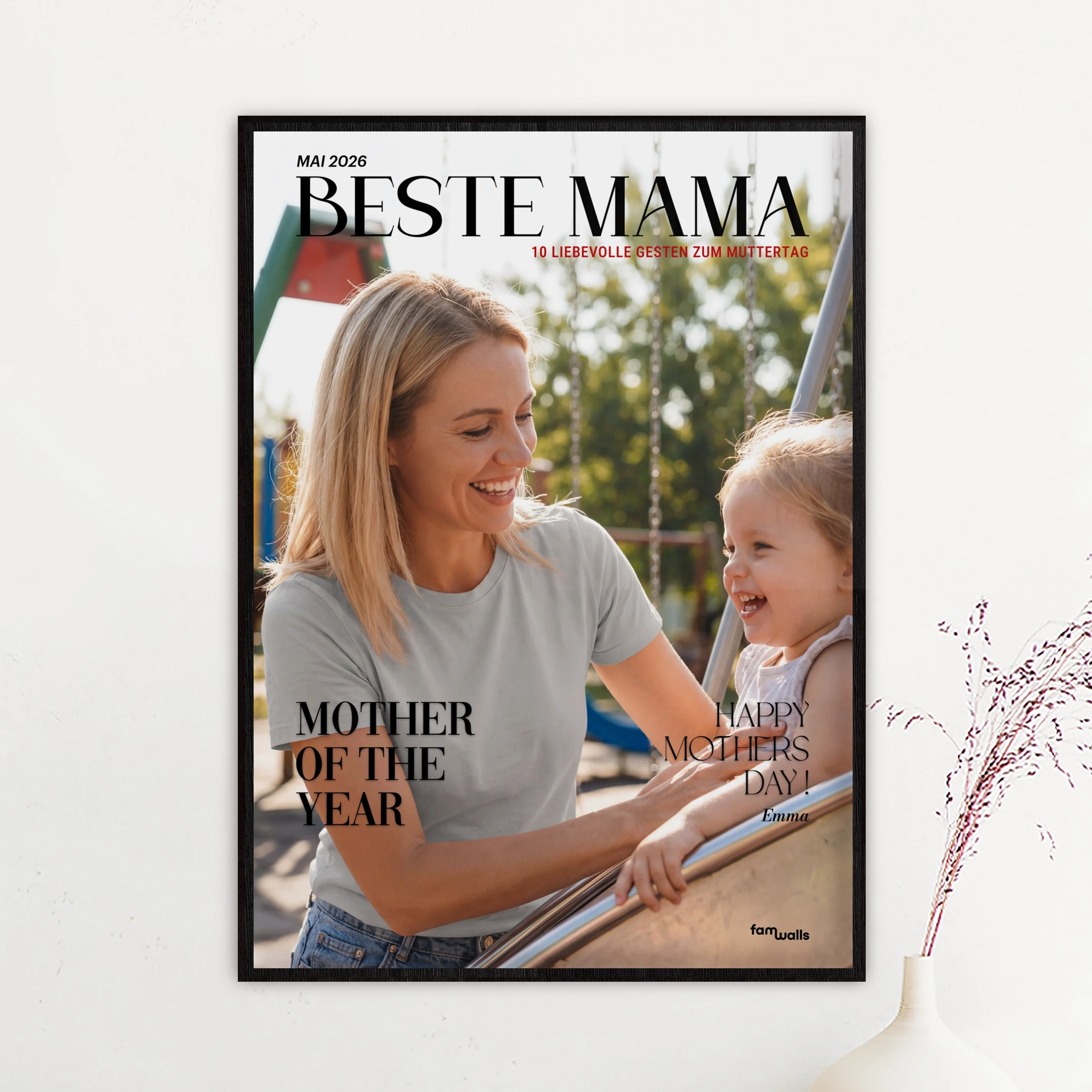 Affiche Personnalisée Magazine "Meilleure Maman" - Image 9