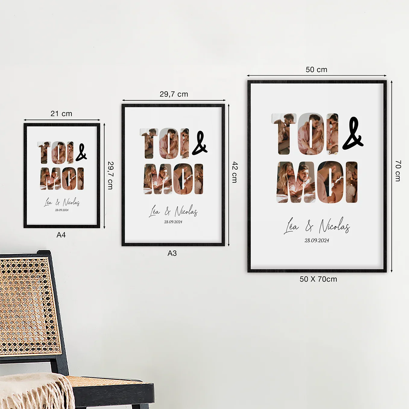 Affiche personnalisée « Toi et Moi » - Image 19
