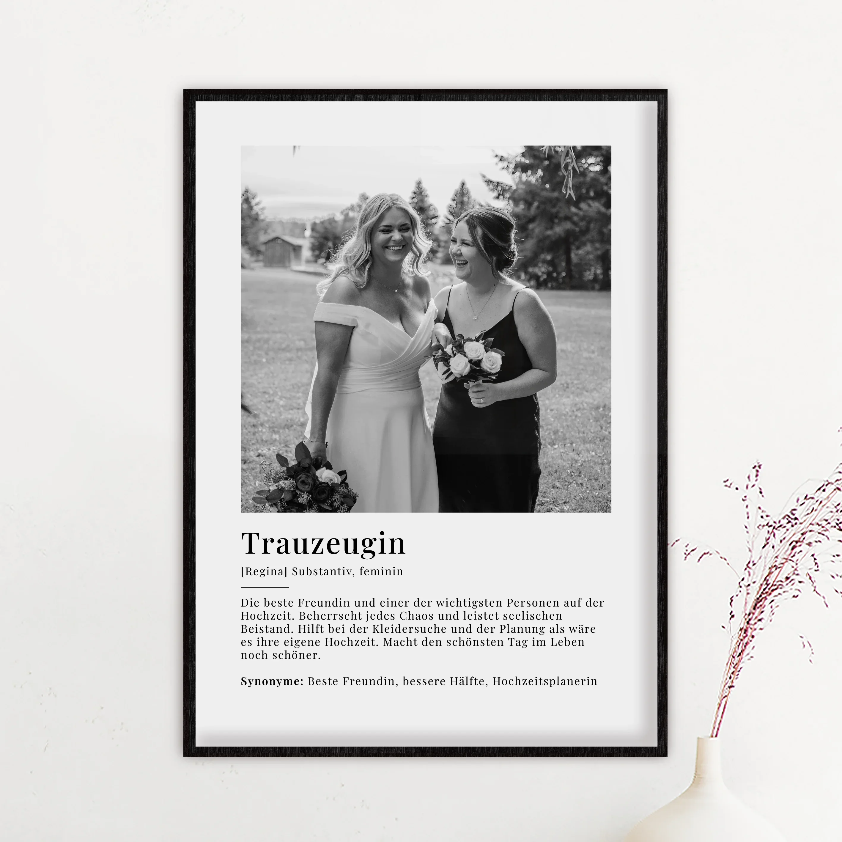 Affiche photo « Définition d'une demoiselle d’honneur » - Image 10