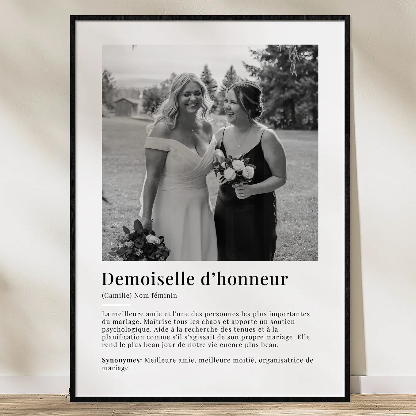 Affiche photo « Définition d'une demoiselle d’honneur » - Image 11