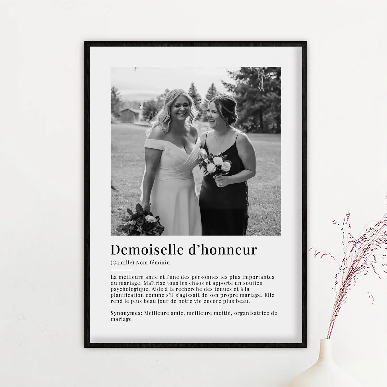 Affiche photo « Définition d'une demoiselle d’honneur » - Image 19