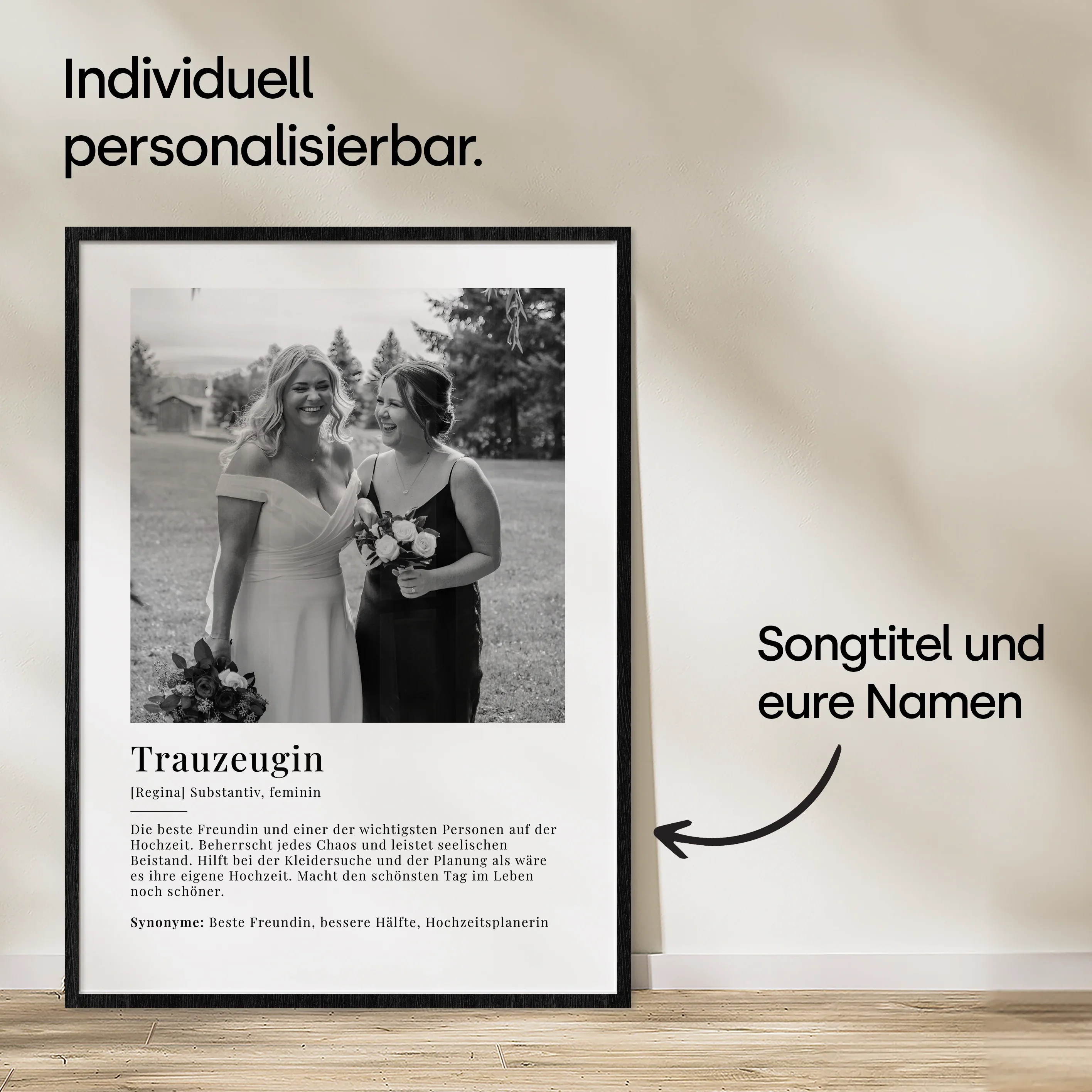 Affiche photo « Définition d'une demoiselle d’honneur » - Image 4
