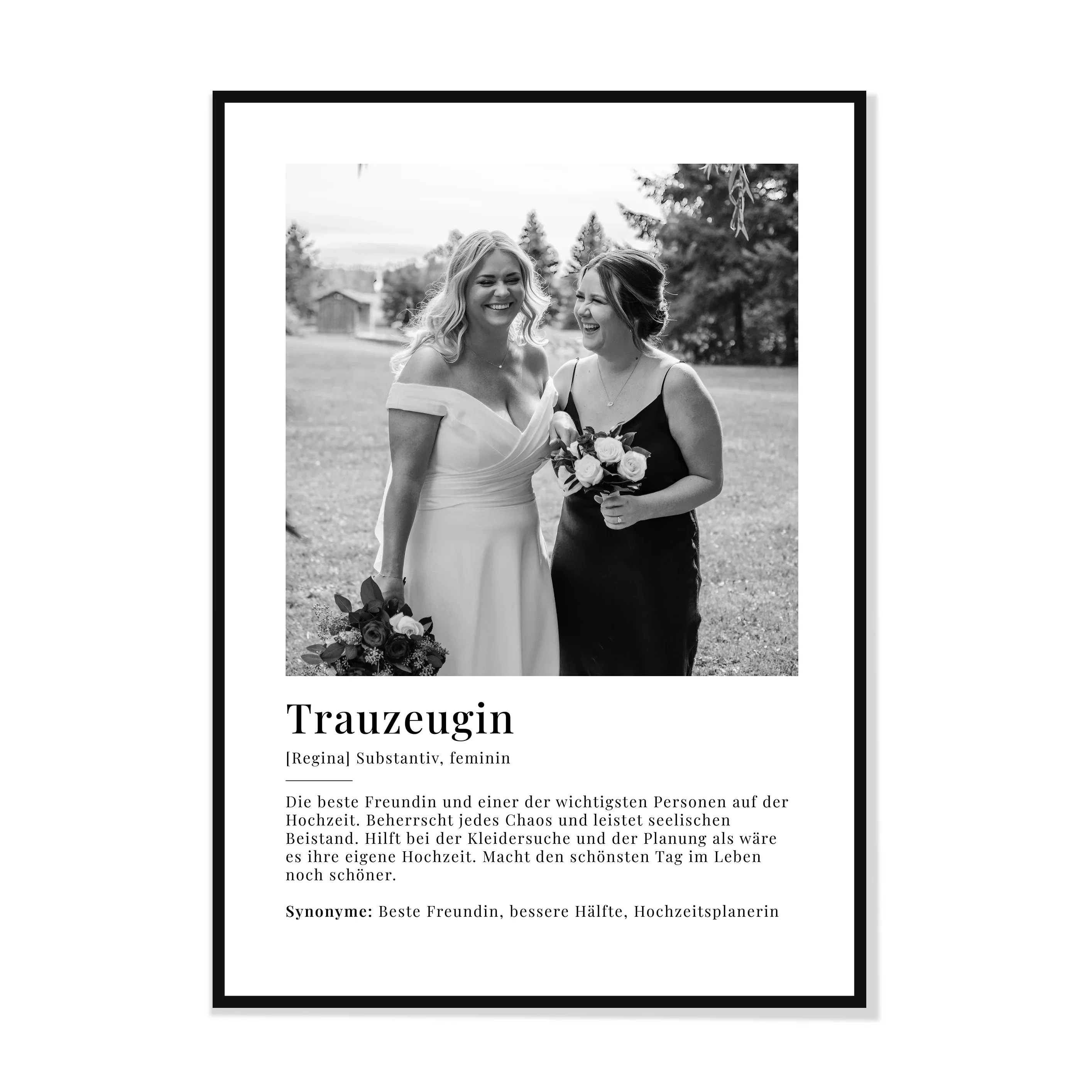 Affiche photo « Définition d'une demoiselle d’honneur » - Image 9