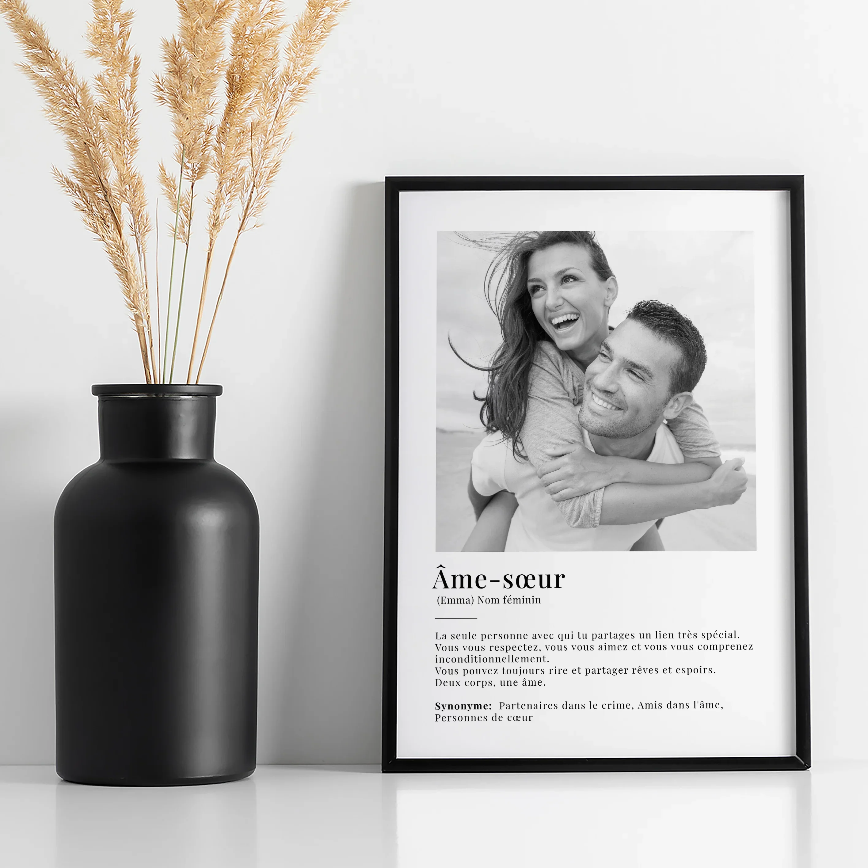 Affiche photo « Définition de l'âme sœur » - Image 13
