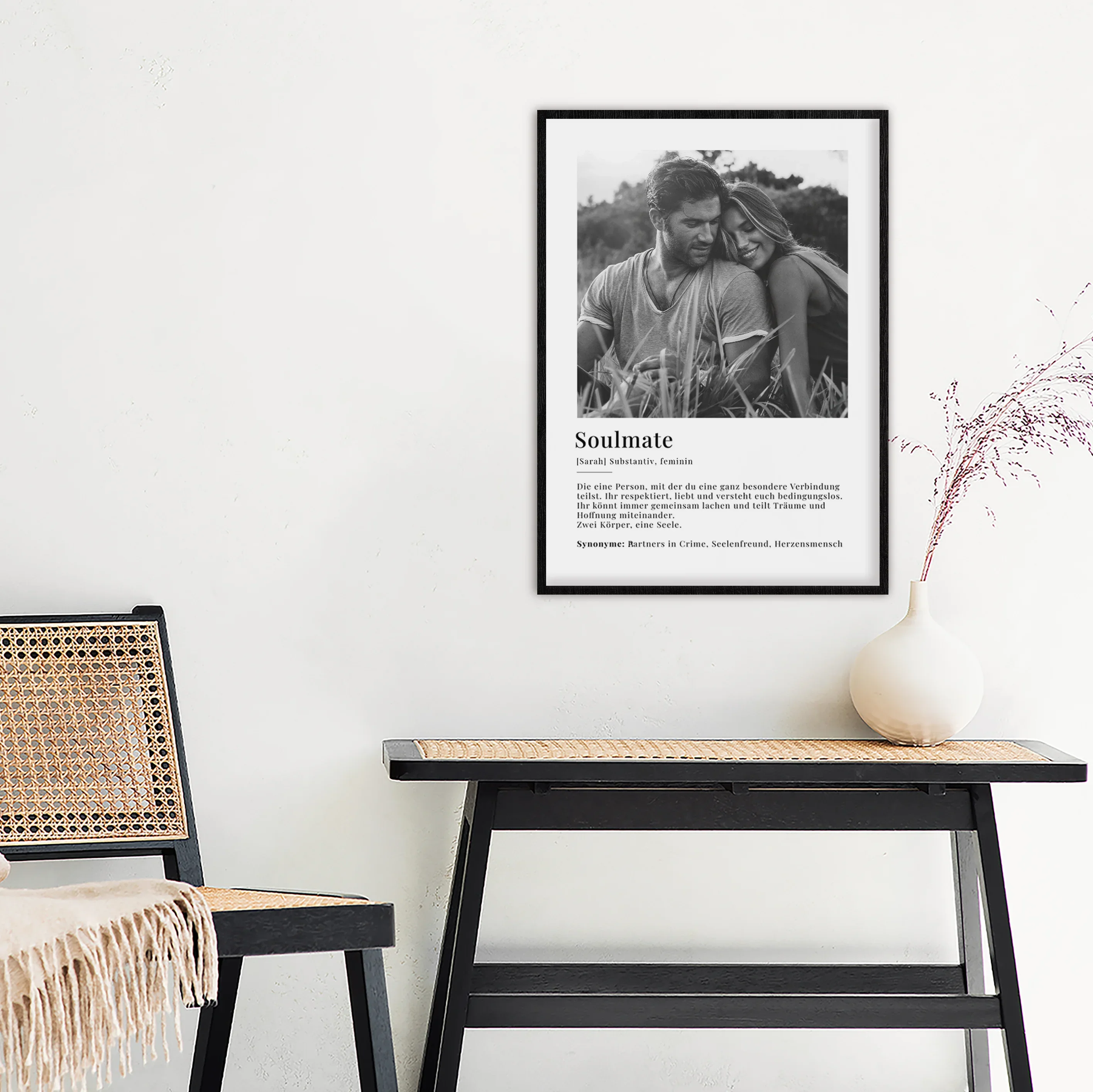 Affiche photo « Définition de l'âme sœur » - Image 2