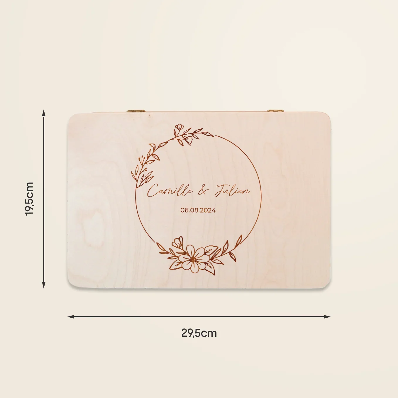 Boîte à souvenirs personnalisée « Mariage » - Image 14