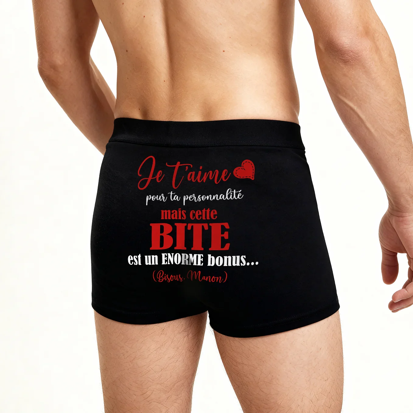 Boxer personnalisé "Enorme Bonus" - Image 2