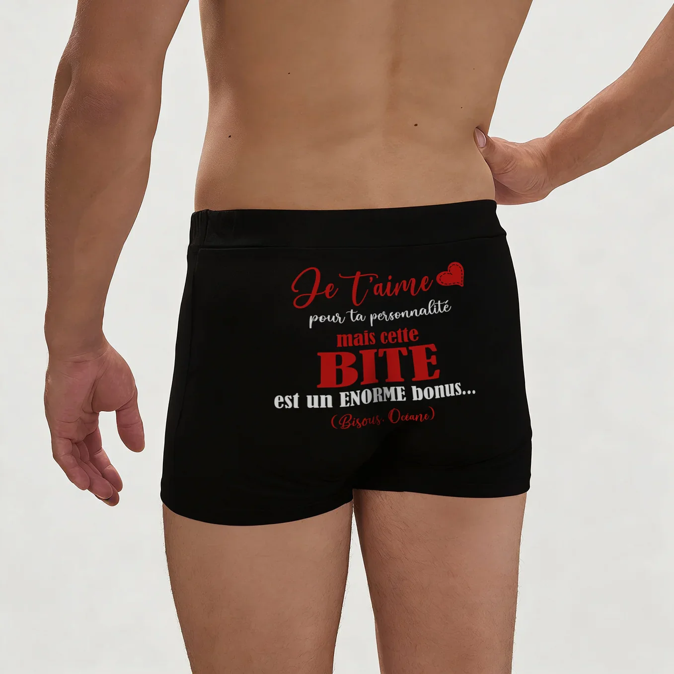 Boxer personnalisé "Enorme Bonus" - Image 4