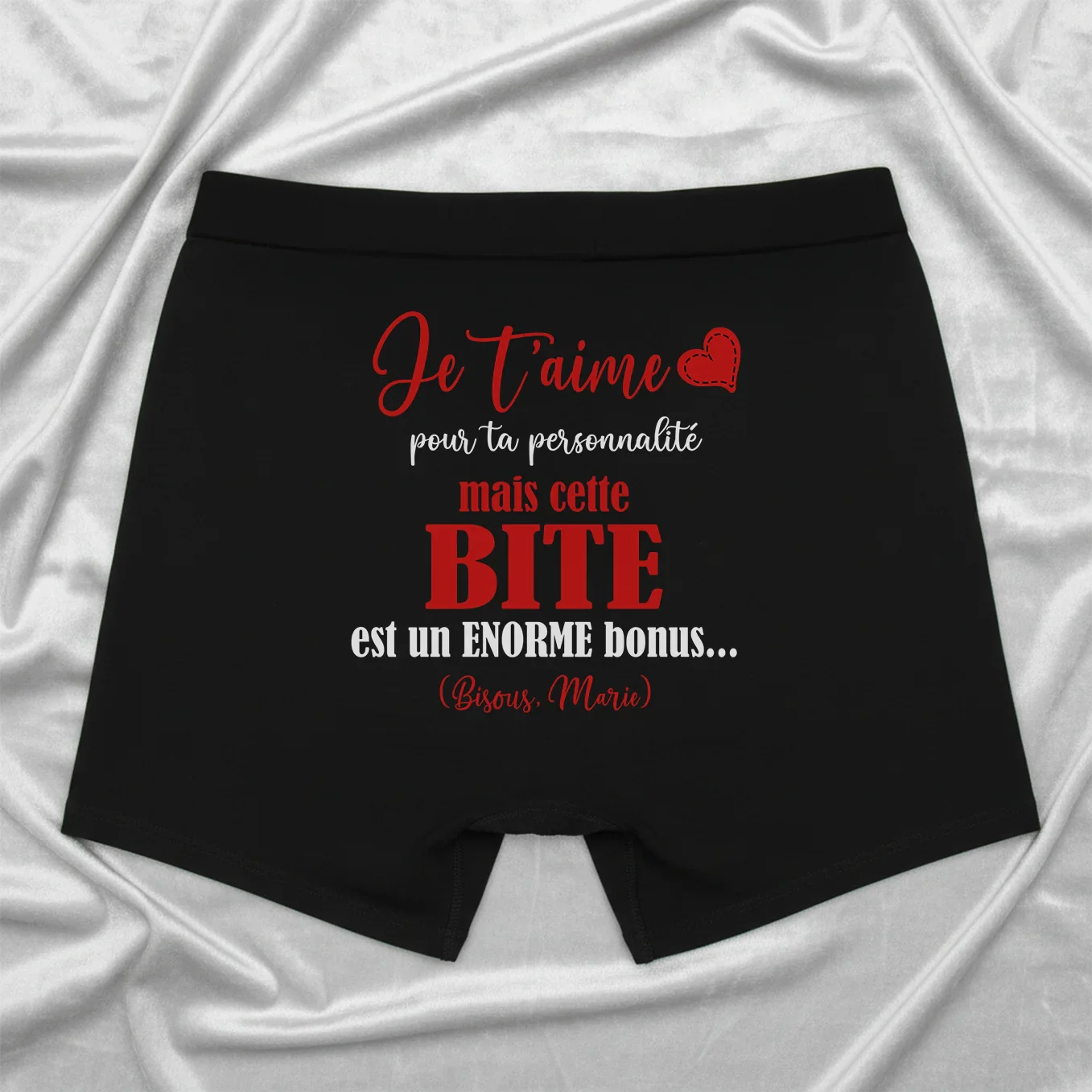 Boxer personnalisé "Enorme Bonus" - Image 6