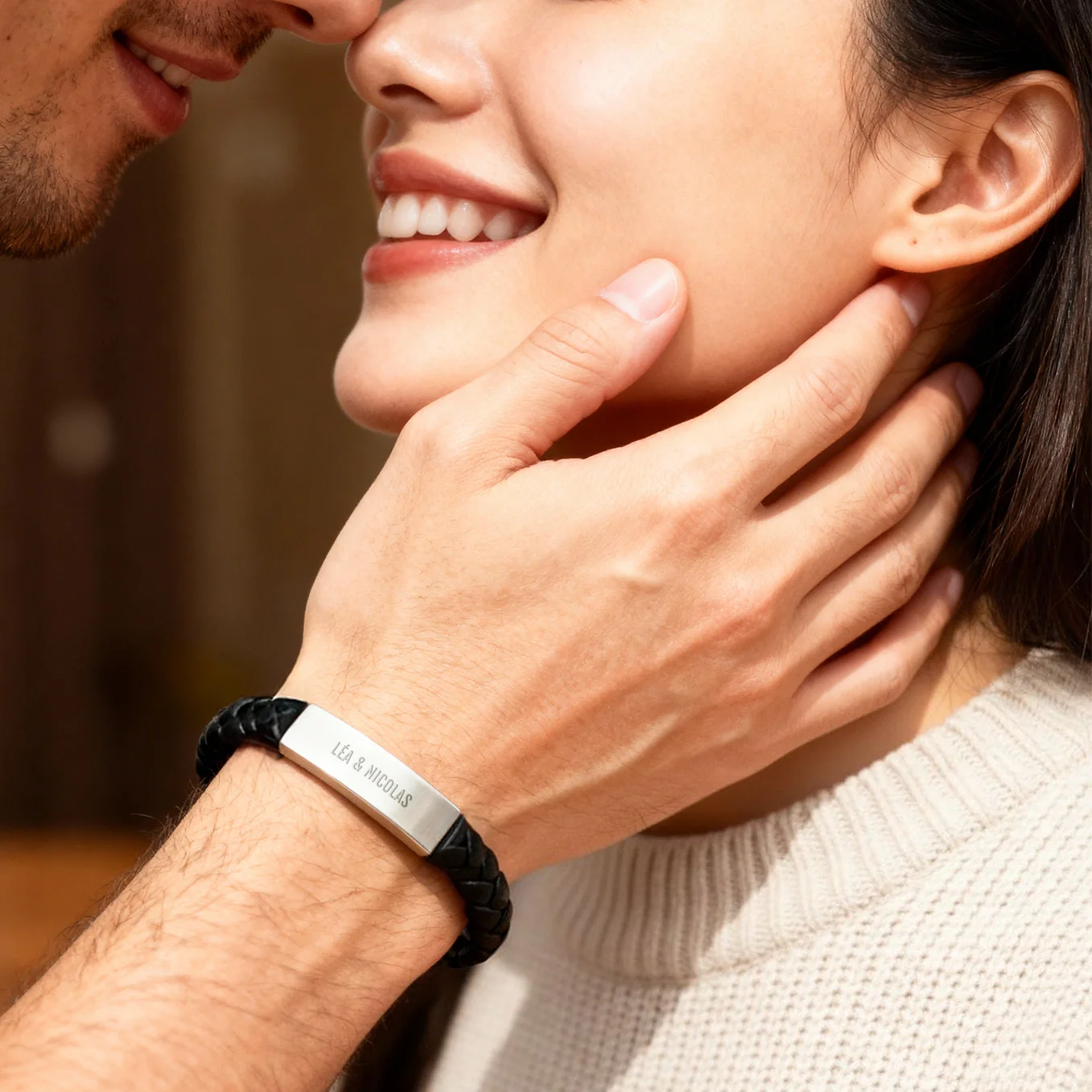 Bracelet en cuir personnalisé « Partenaire » - Image 12