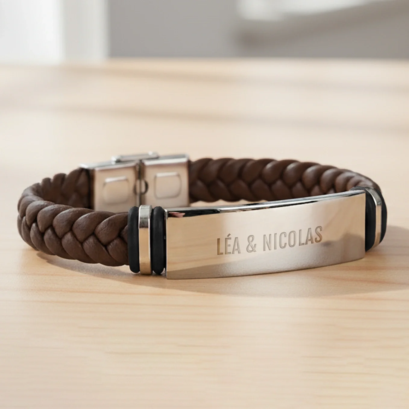 Bracelet en cuir personnalisé « Partenaire » - Image 13