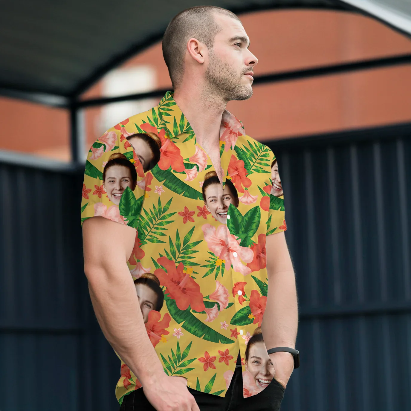 Chemise hawaïenne personnalisée « Photo » - Image 15