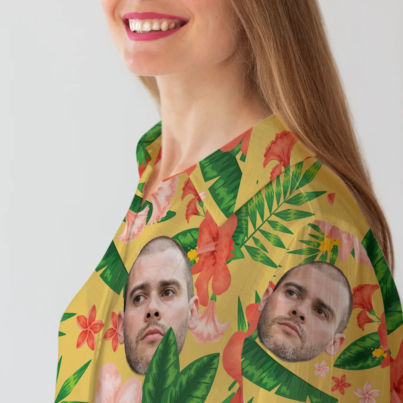 Chemise hawaïenne personnalisée « Photo » - Image 17