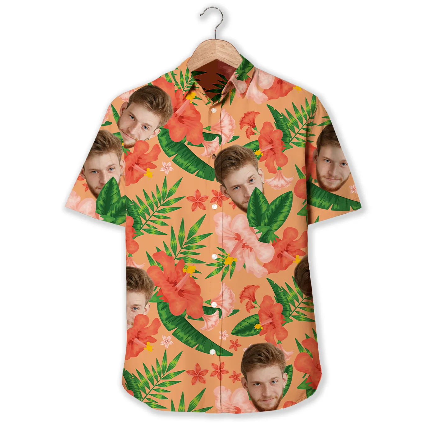 Chemise hawaïenne personnalisée « Photo » - Image 3
