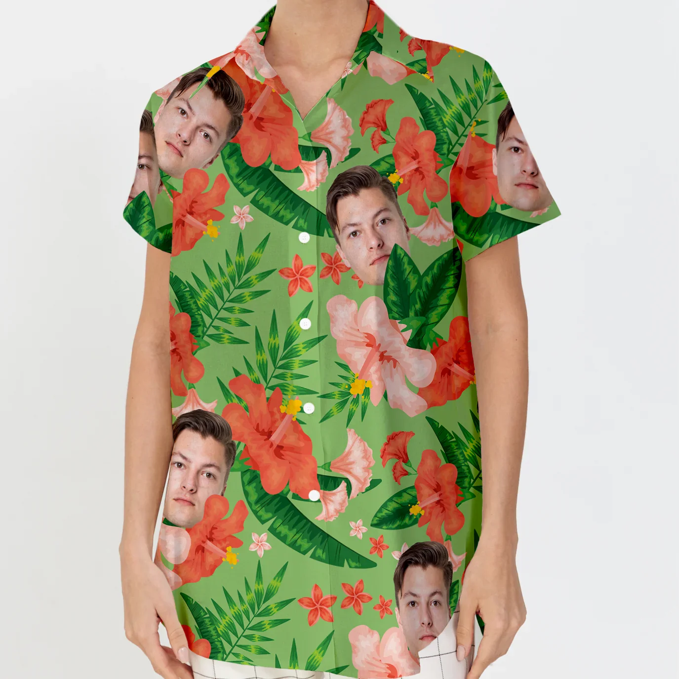 Chemise hawaïenne personnalisée « Photo » - Image 9
