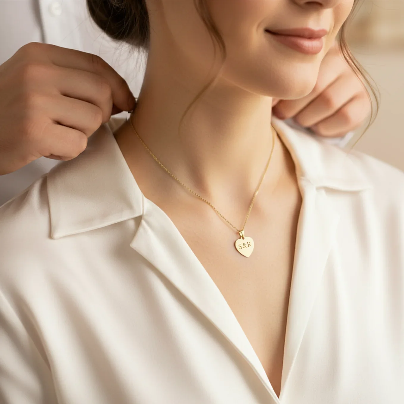 Collier personnalisé cœur « Love » - Image 12