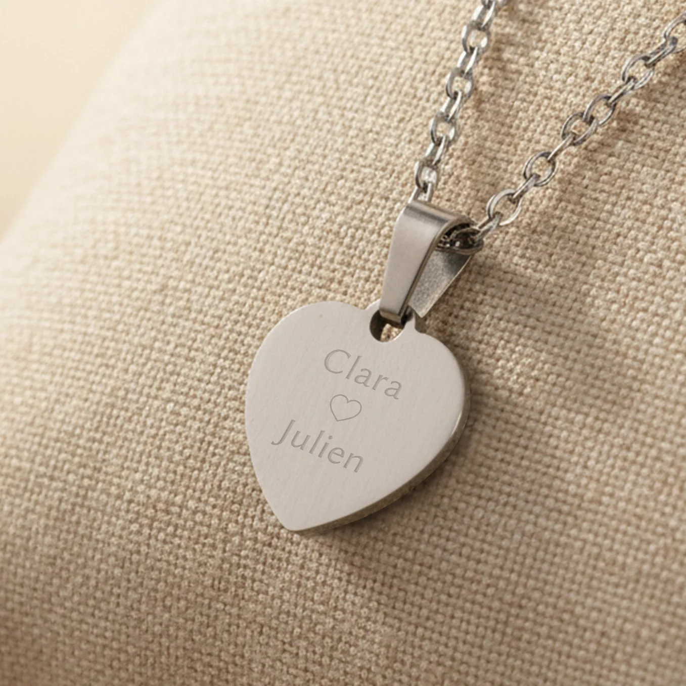 Collier personnalisé cœur « Love » - Image 14
