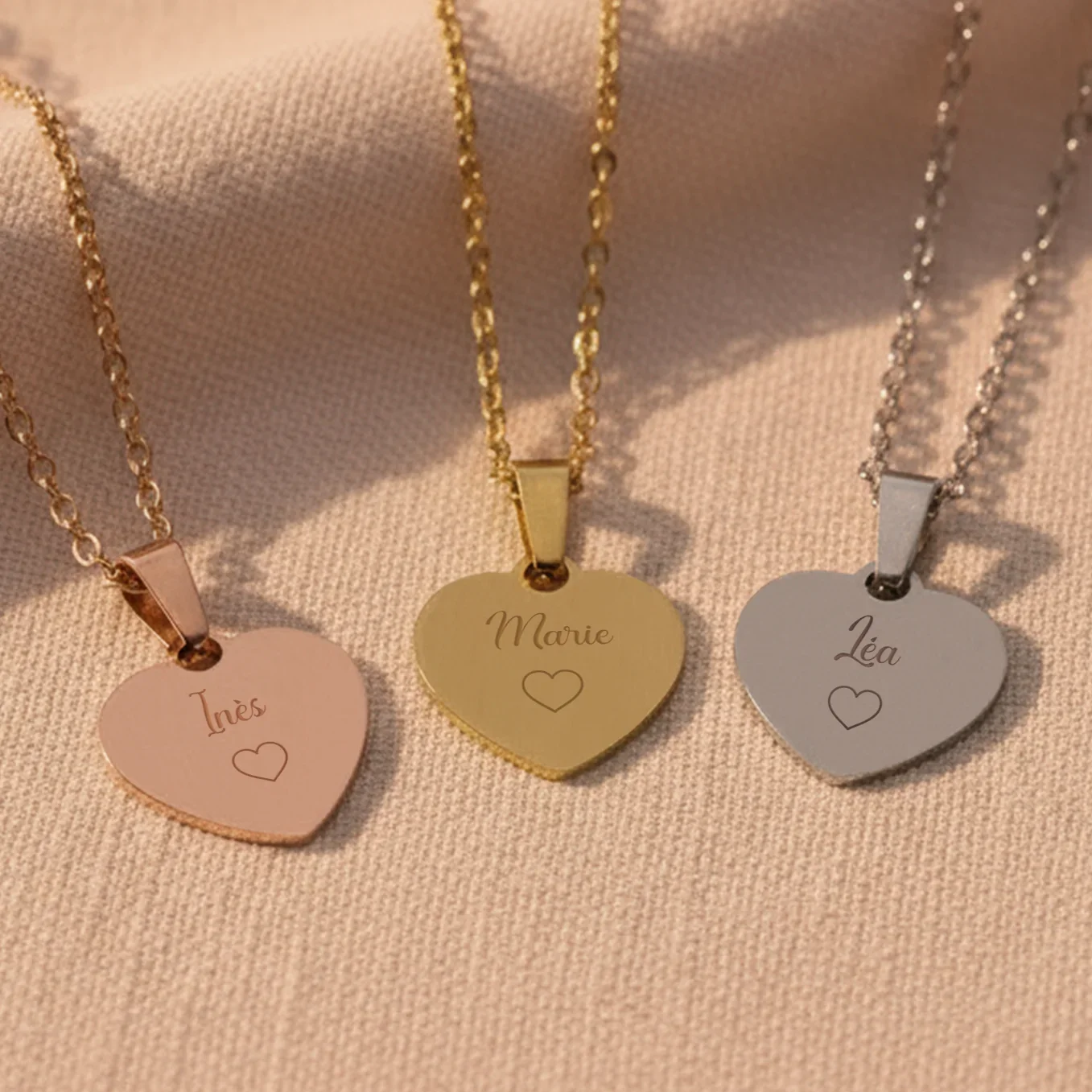 Collier personnalisé cœur "Maman" - Image 5