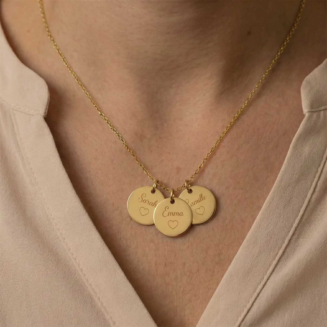 Collier personnalisé "Maman avec prénoms" - Image 4