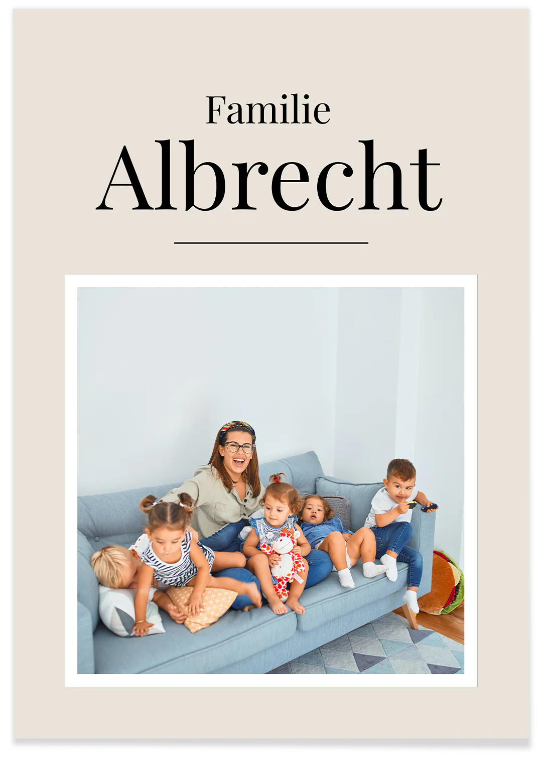 Affiche photo « Magazine de famille » - Image 2