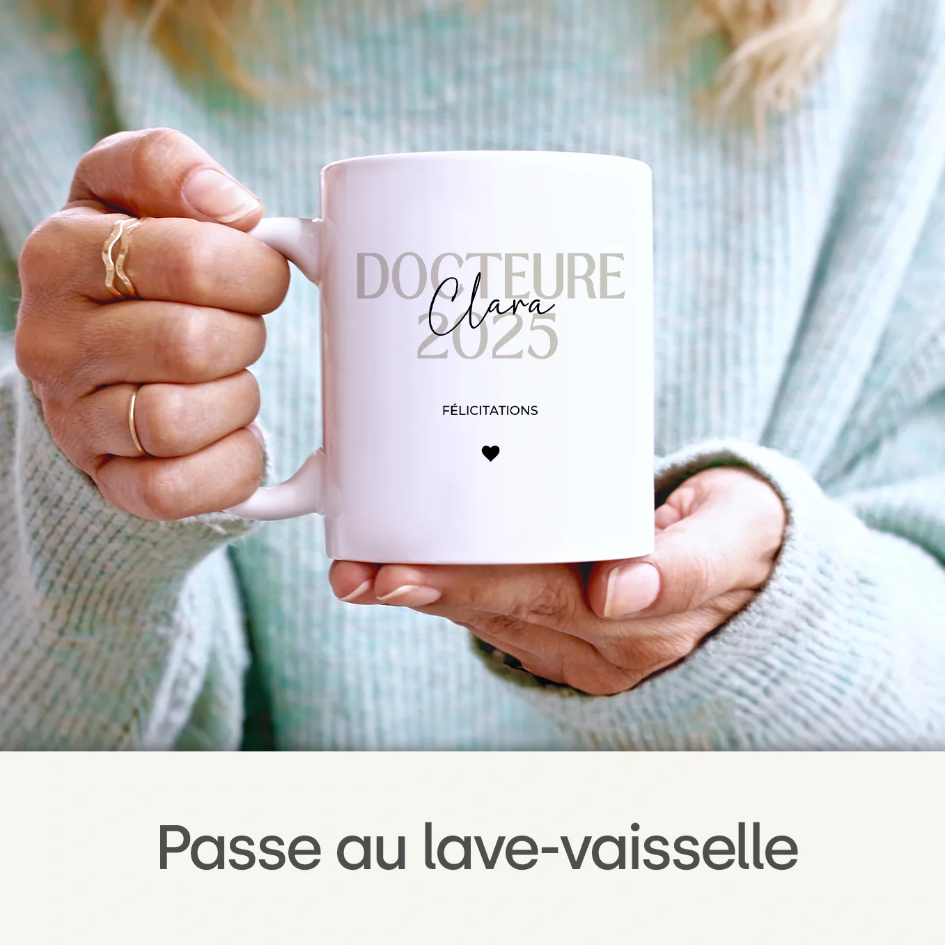 Mug personnalisé « Doctorat » - Image 18