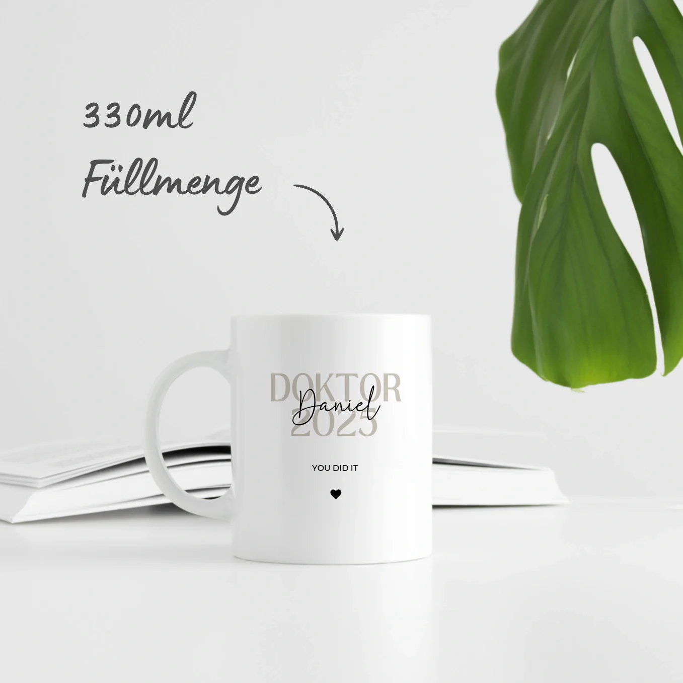 Mug personnalisé « Doctorat » - Image 3