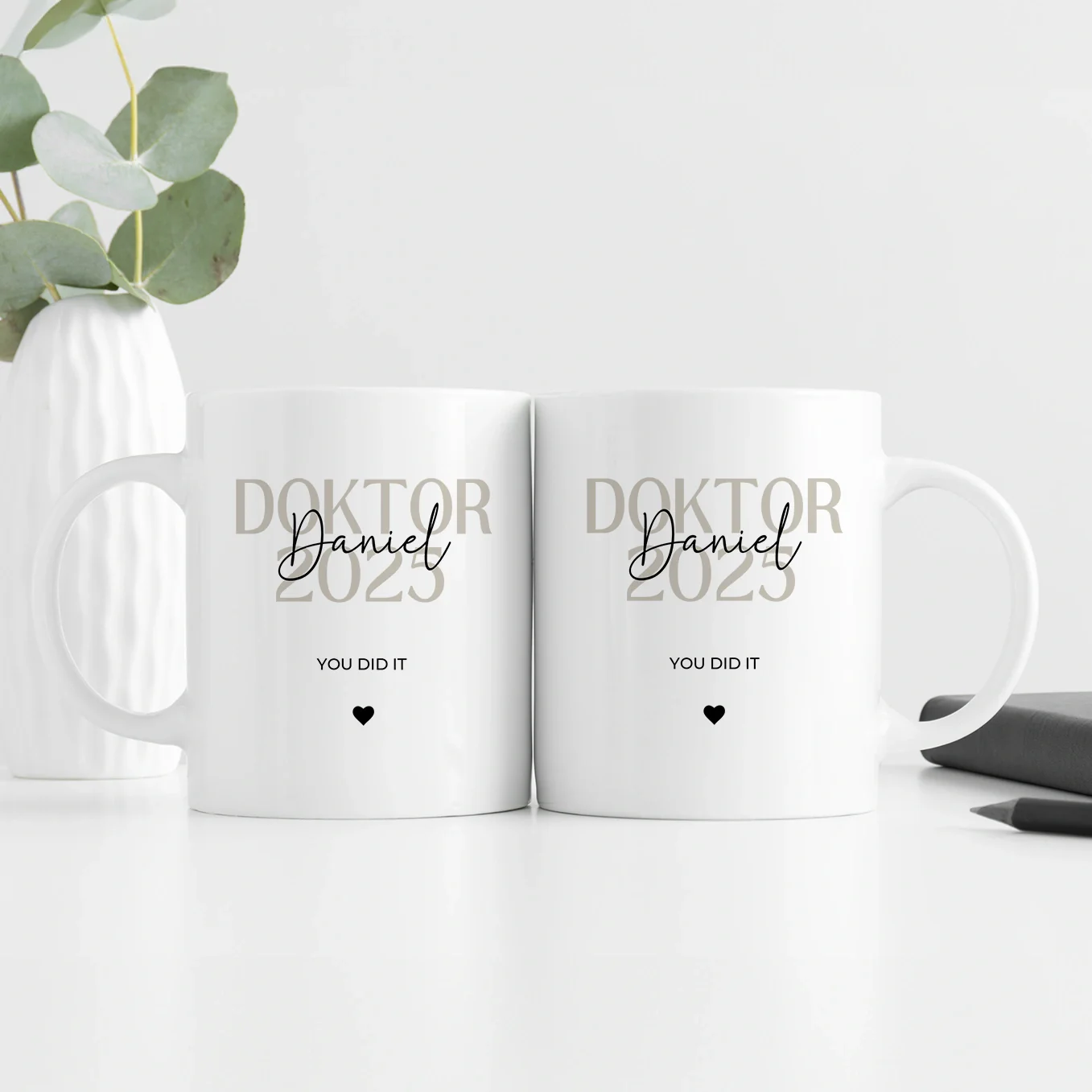 Mug personnalisé « Doctorat » - Image 6
