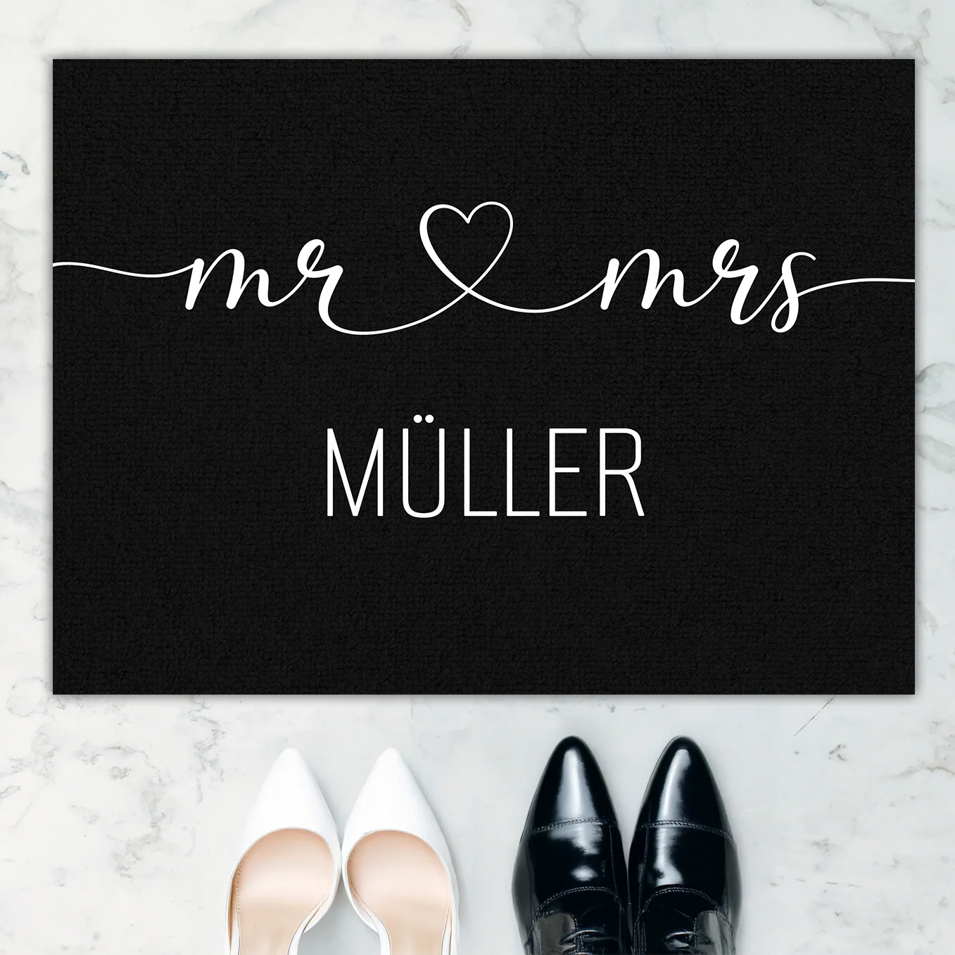 Paillasson personnalisé « M. et Mme » - Image 9