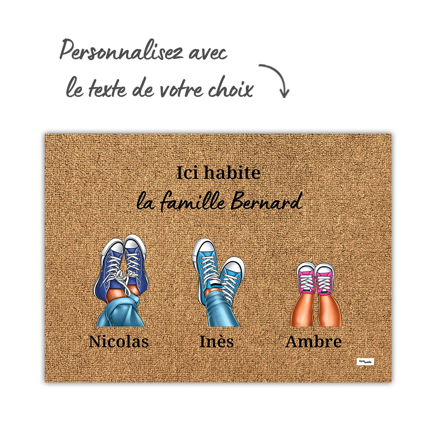 Paillasson Personnalisé « À Vos Baskets » - Image 14
