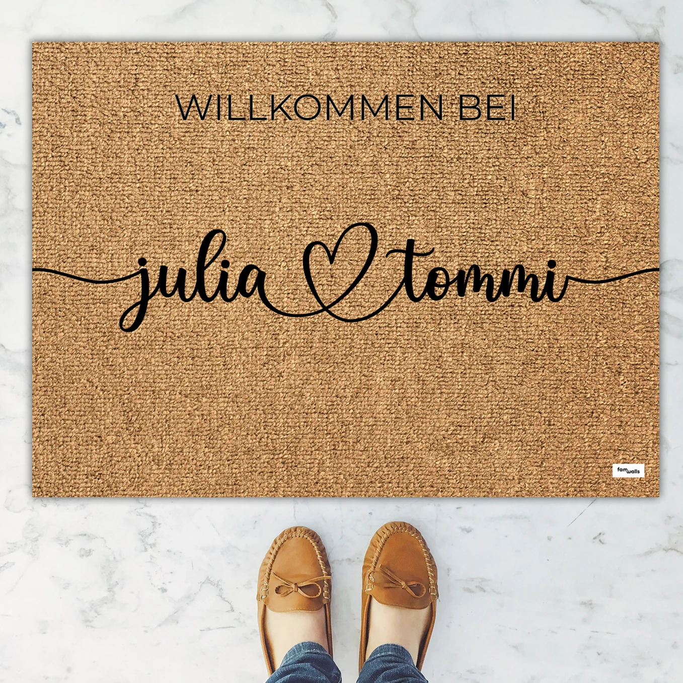 Paillasson personnalisé ''Vos noms'' - Image 4