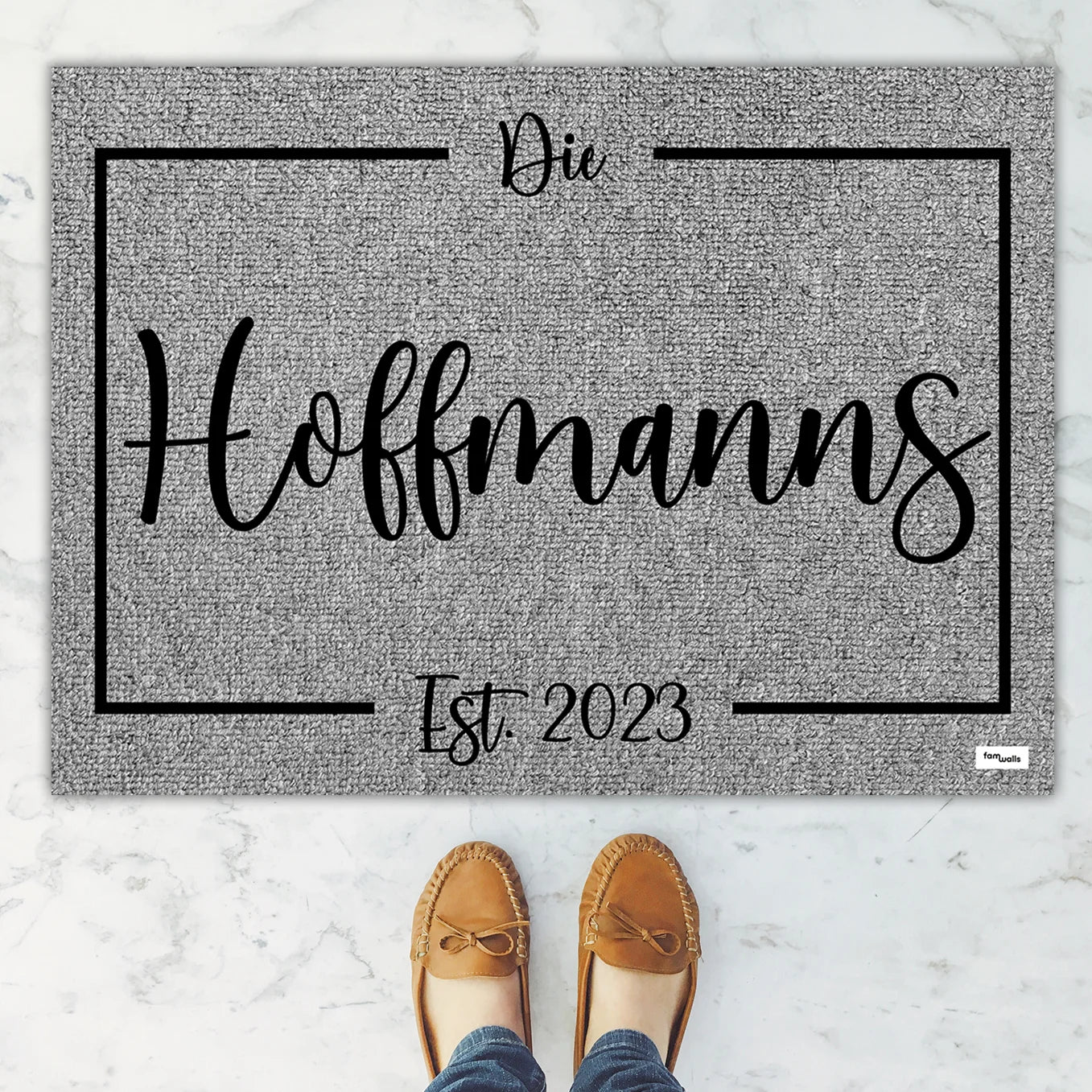 Personalisierte Fußmatte “Familienname” - Image 3