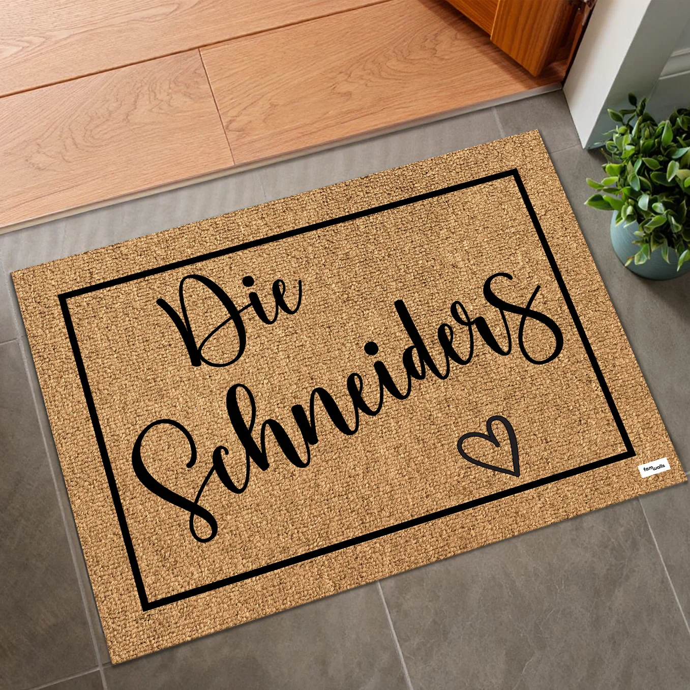 Personalisierte Fußmatte “Familienname” - Image 8