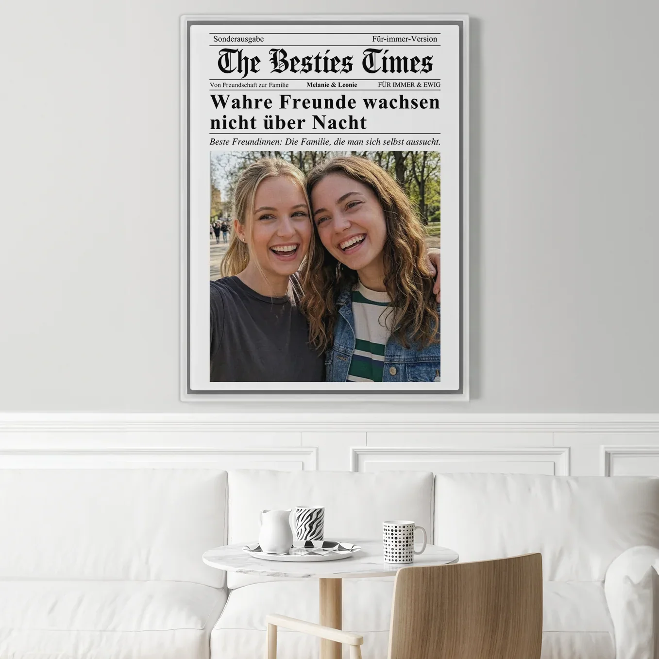 Personalisierte Magazin Leinwand "Besties Times" - Image 12
