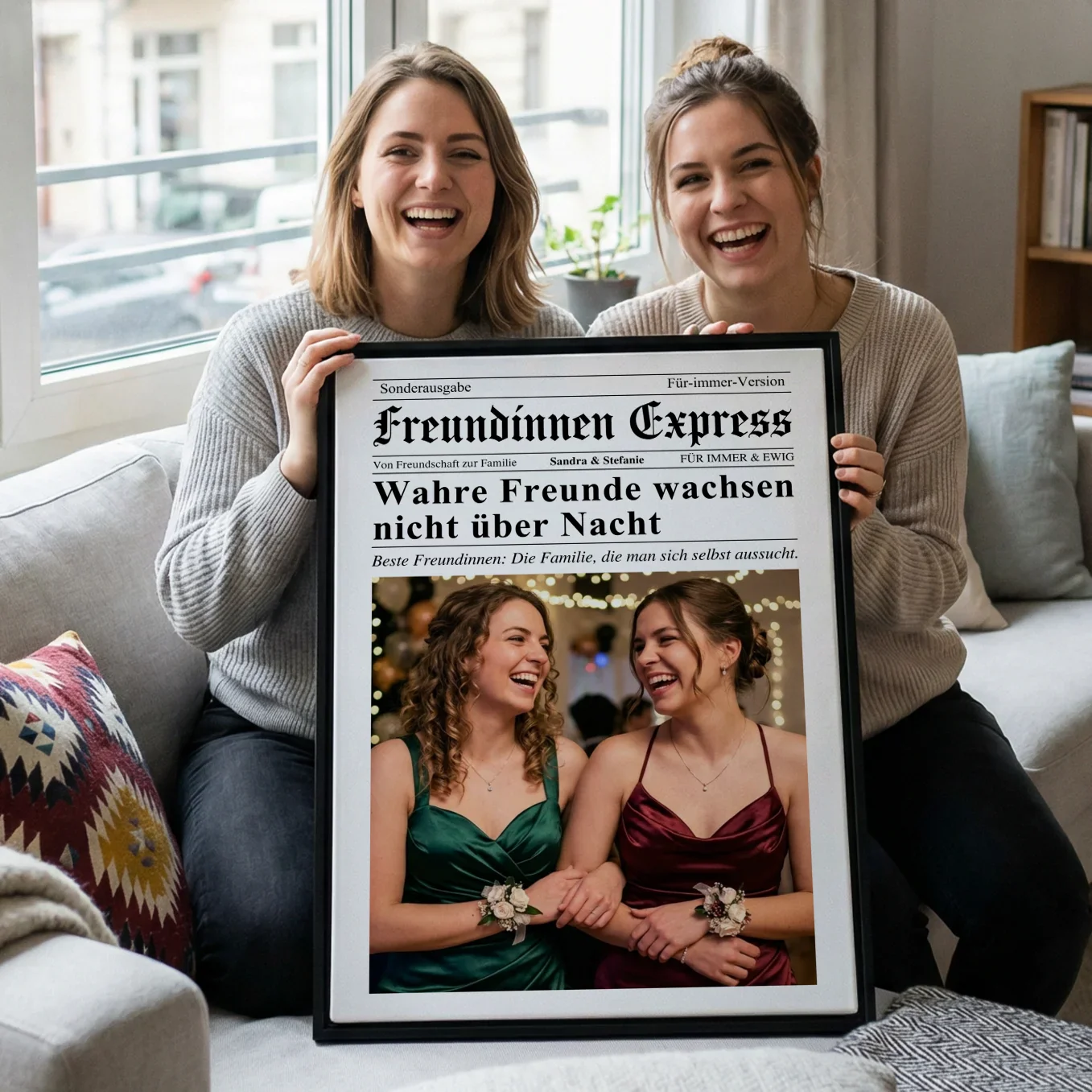 Personalisierte Magazin Leinwand "Besties Times" - Image 7