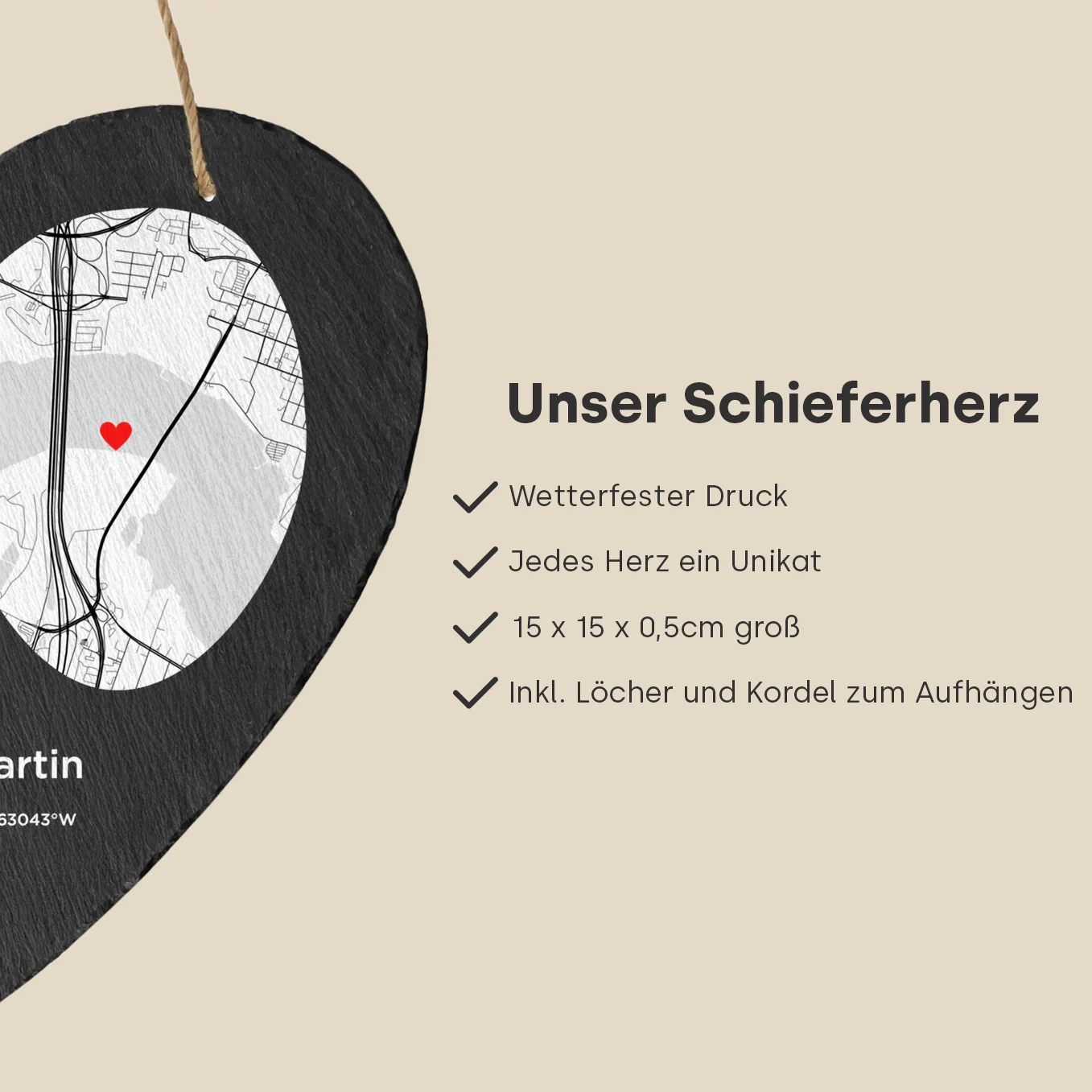 Personalisierte Schieferplatte "Wo alles begann" - Image 11