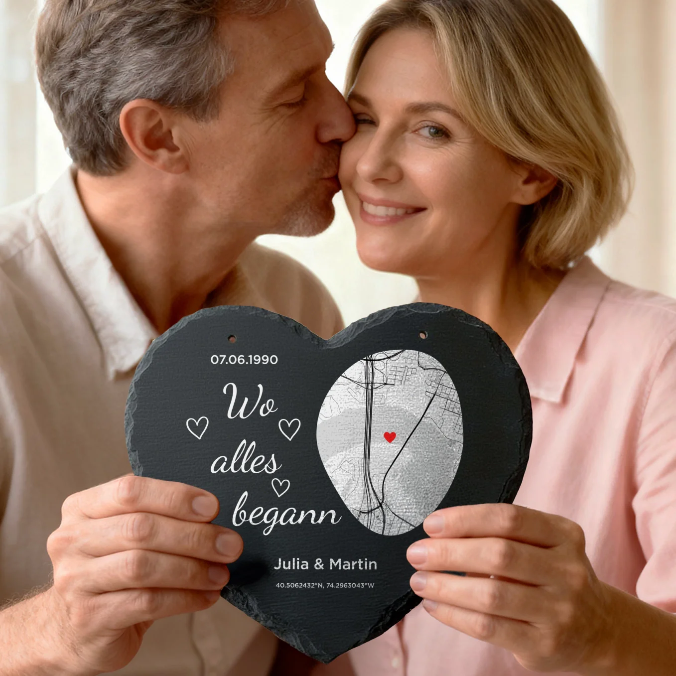 Personalisierte Schieferplatte "Wo alles begann" - Image 9