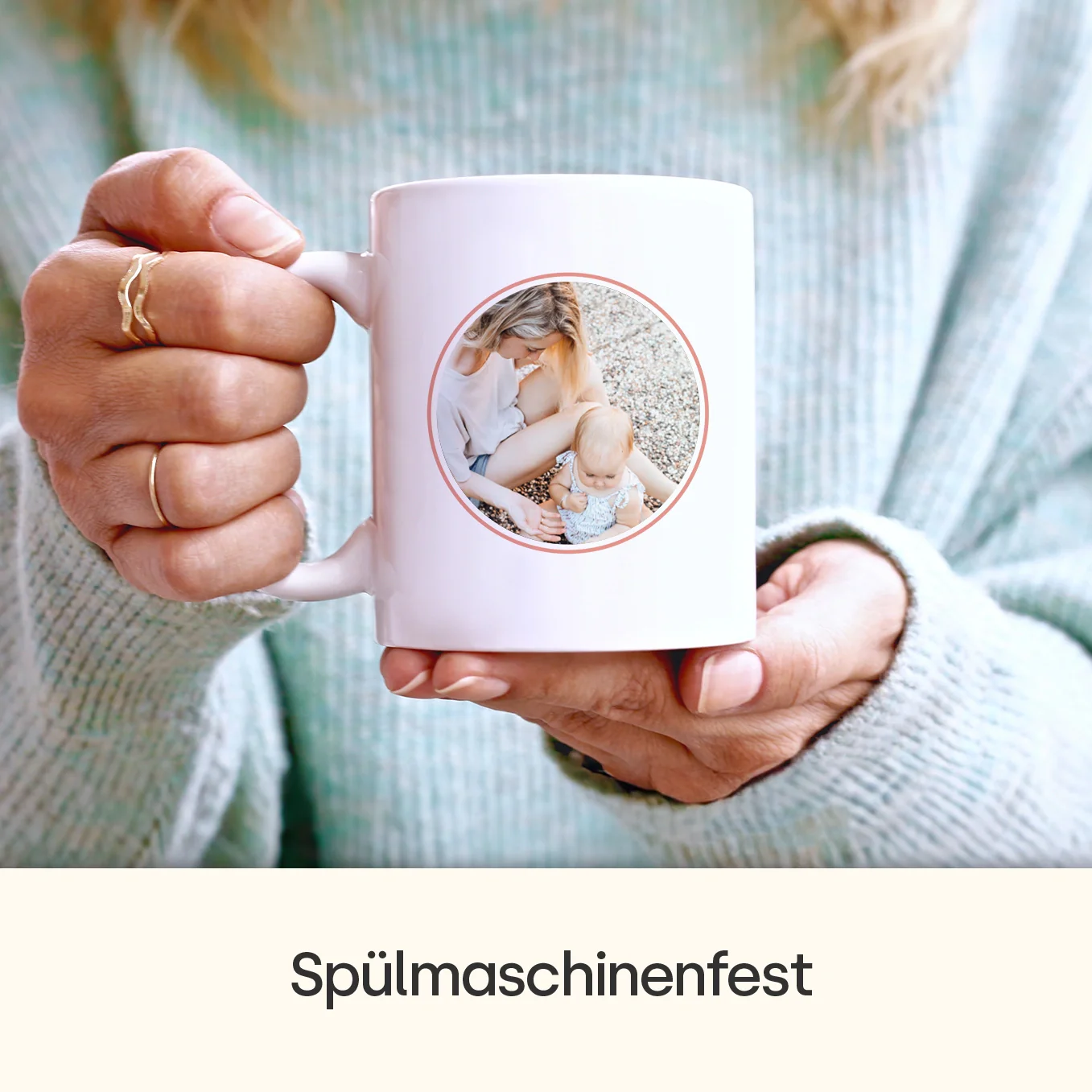 Personalisierte Tasse "Tired Moms Club" - Image 8