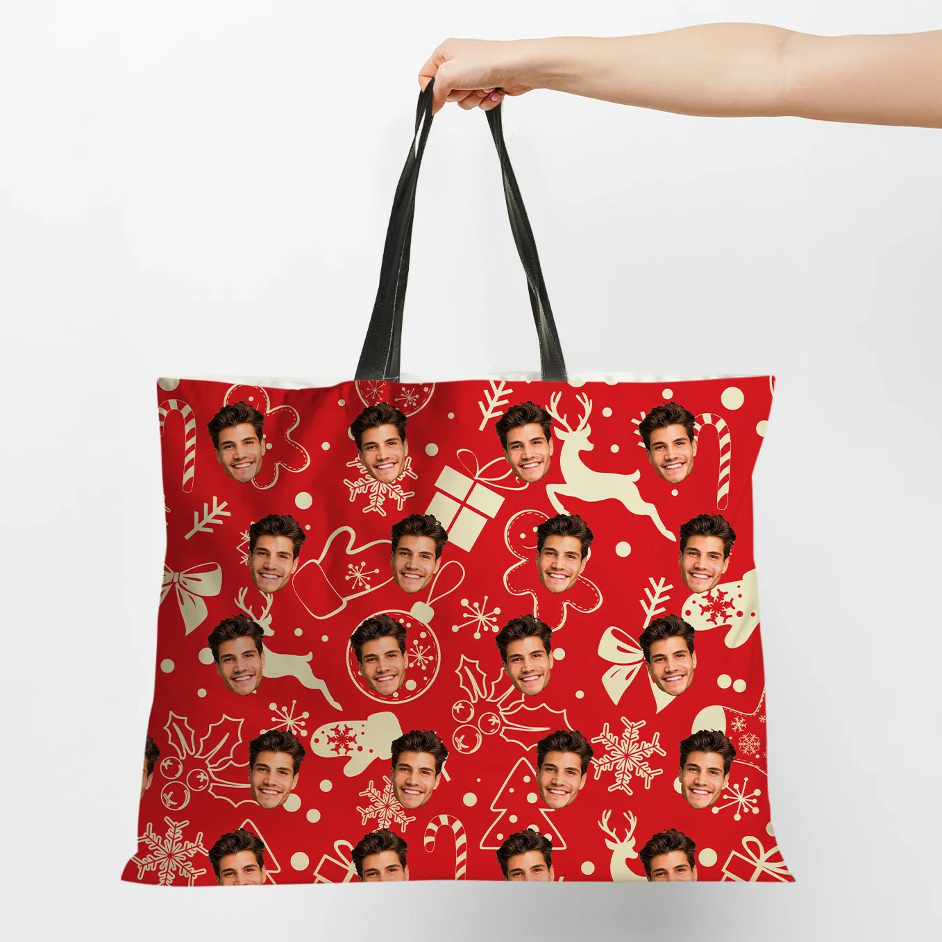 Sac week-end personnalisé "Motif Noël" - Image 2