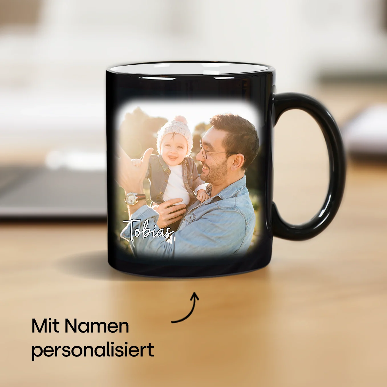 Personalisierte Zaubertasse "Papa" - Image 3