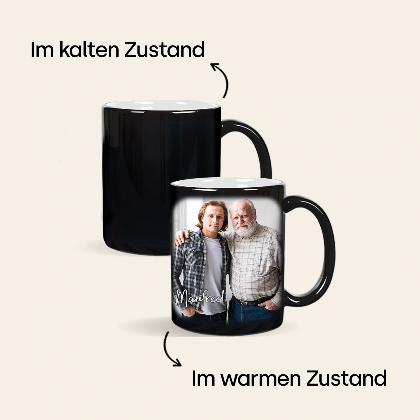 Personalisierte Zaubertasse "Papa" - Image 5