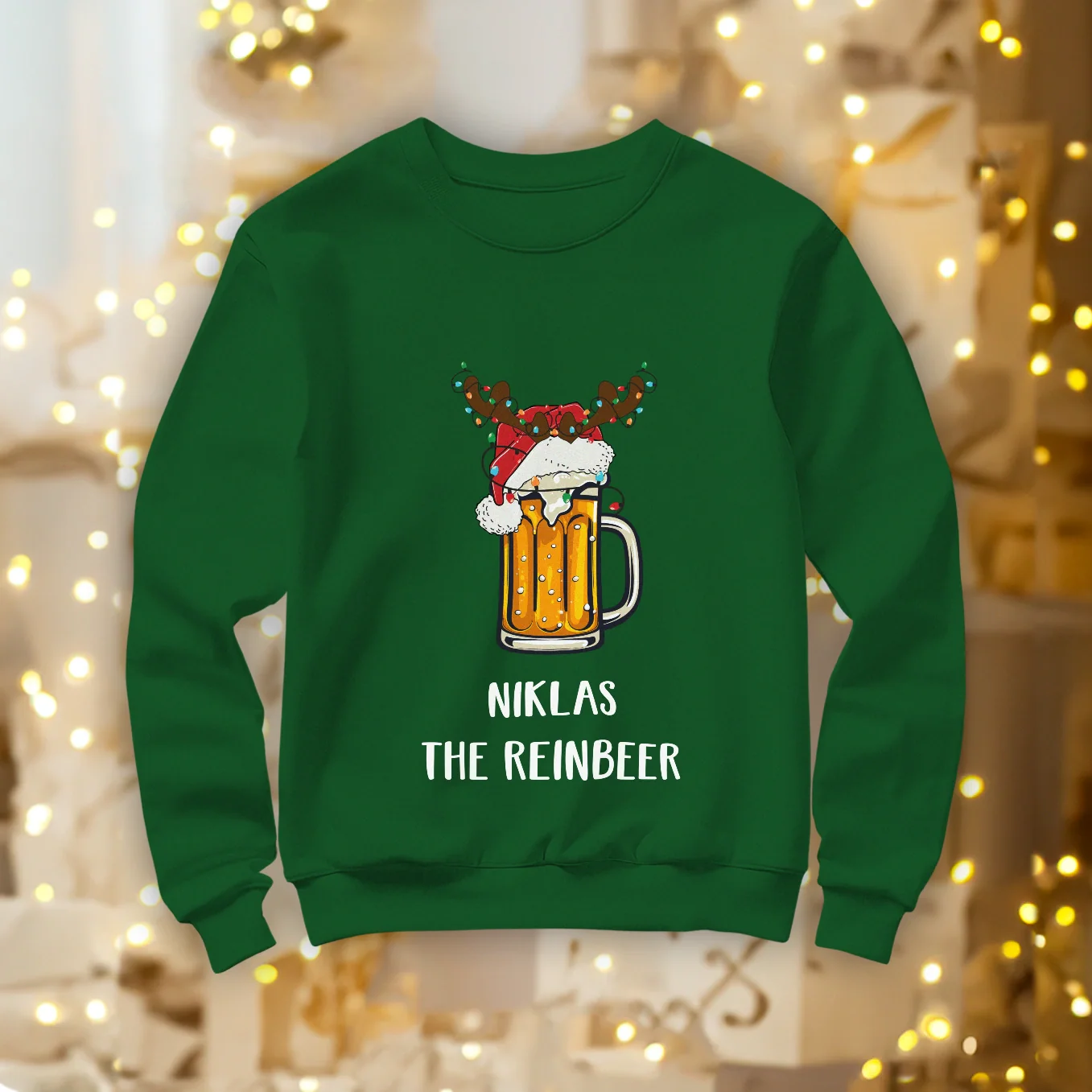 Pull de Noël personnalisé « Reinbeer » - Image 6